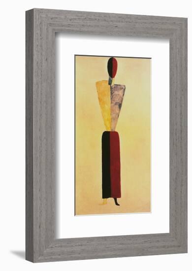 The Girl-Kasimir Malevich-Framed Art Print