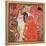 The Girlfriends-Gustav Klimt-Framed Stretched Canvas