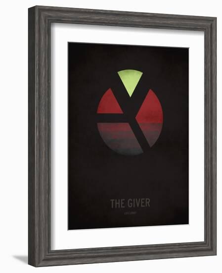 The Giver_Minimal-Christian Jackson-Framed Art Print