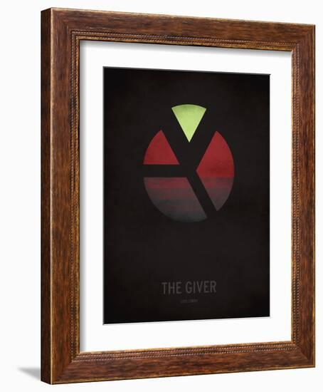 The Giver_Minimal-Christian Jackson-Framed Art Print