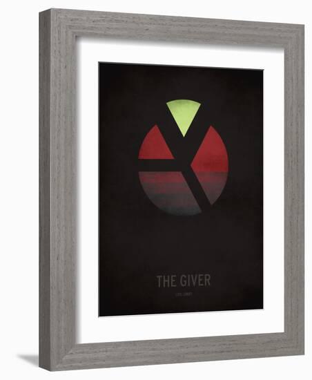 The Giver_Minimal-Christian Jackson-Framed Art Print