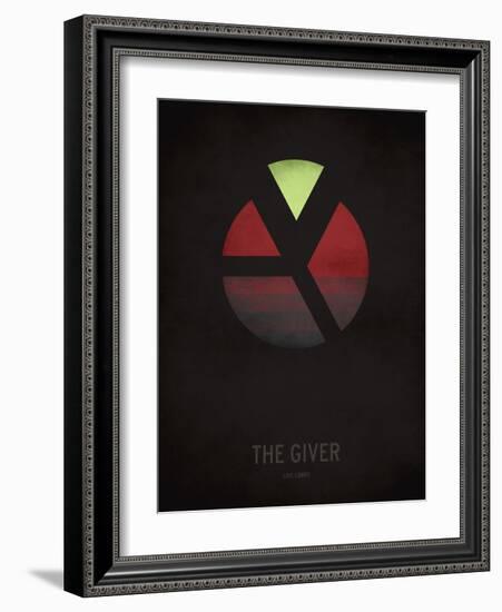 The Giver_Minimal-Christian Jackson-Framed Art Print