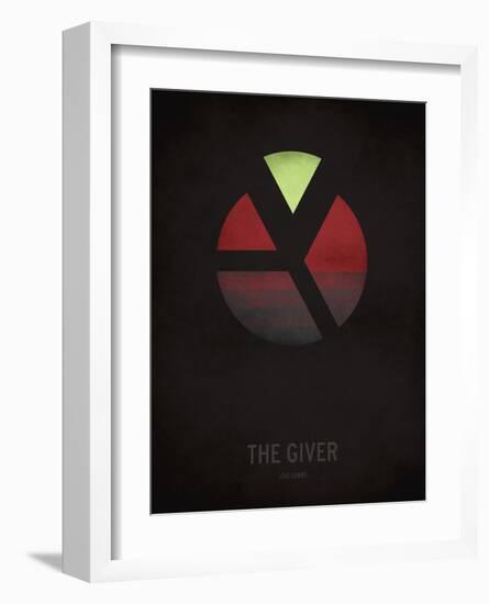 The Giver_Minimal-Christian Jackson-Framed Art Print