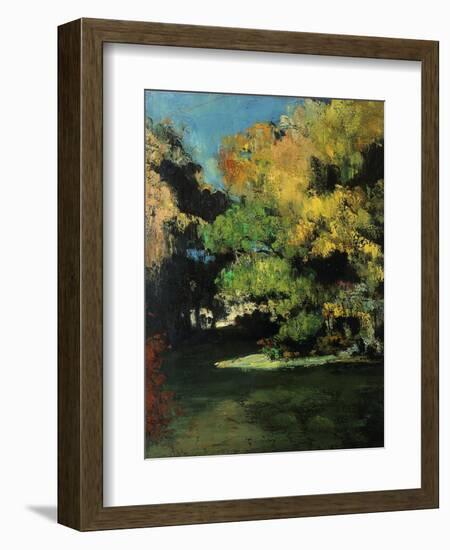 The Glade, C.1867-Paul Cézanne-Framed Giclee Print