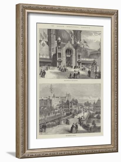 The Glasgow International Exhibition-Frank Watkins-Framed Giclee Print