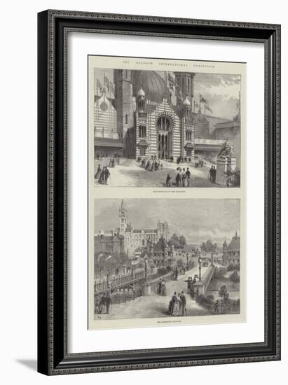 The Glasgow International Exhibition-Frank Watkins-Framed Giclee Print