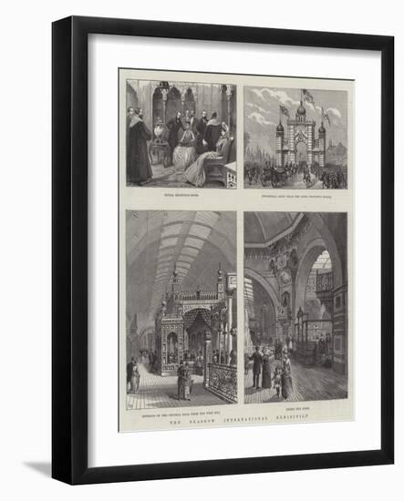 The Glasgow International Exhibition-Frank Watkins-Framed Giclee Print