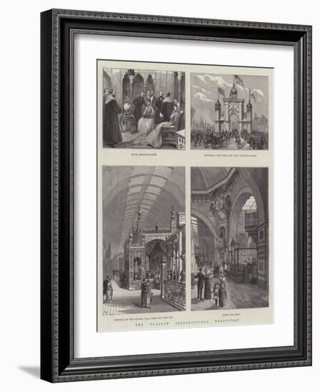 The Glasgow International Exhibition-Frank Watkins-Framed Giclee Print