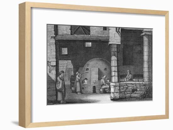 'The Glass Bottle Maker', 1922-Unknown-Framed Giclee Print