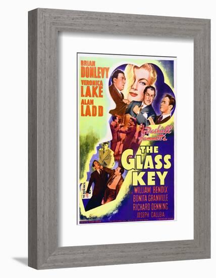 The Glass Key-null-Framed Photo