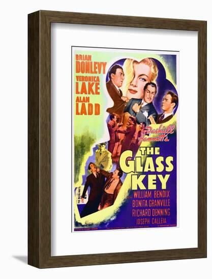 The Glass Key-null-Framed Photo