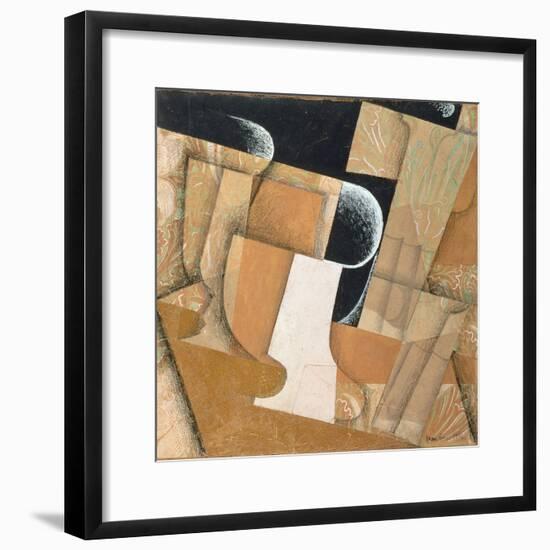 The Glass-Juan Gris-Framed Giclee Print