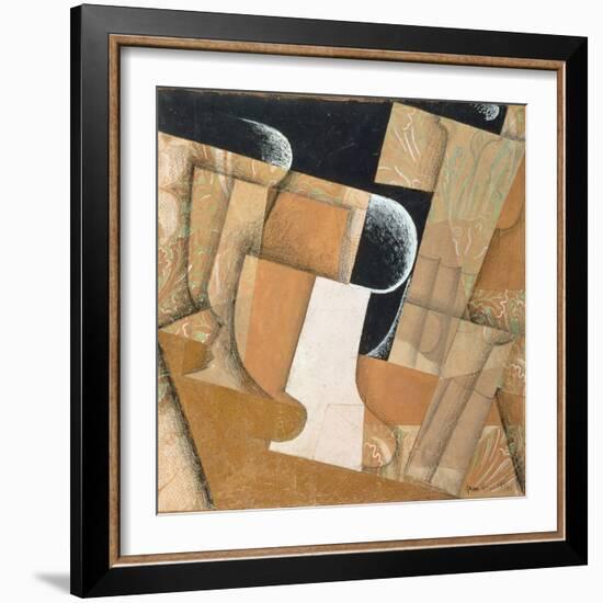 The Glass-Juan Gris-Framed Giclee Print