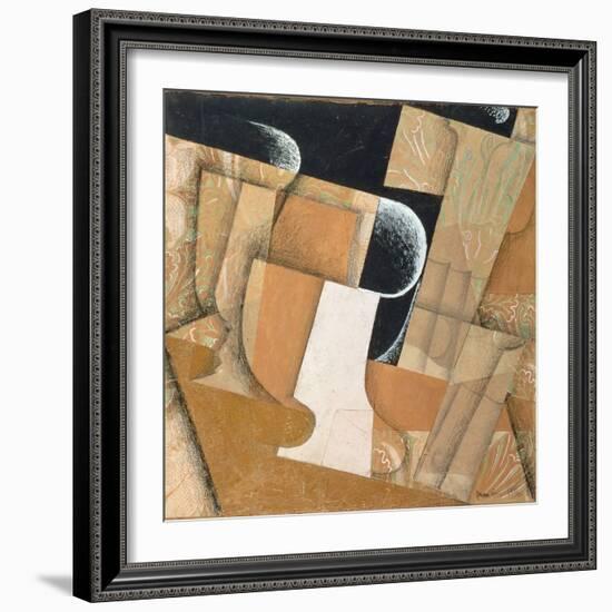 The Glass-Juan Gris-Framed Giclee Print