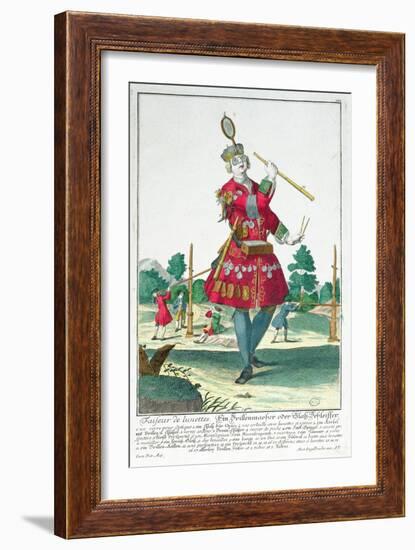 The Glasses Maker, Augsburg 1735-Martin Engelbrecht-Framed Giclee Print