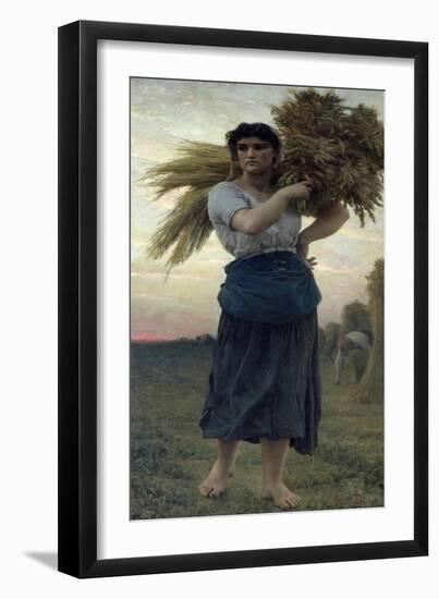 The Gleaner, 1877-Jules Breton-Framed Giclee Print