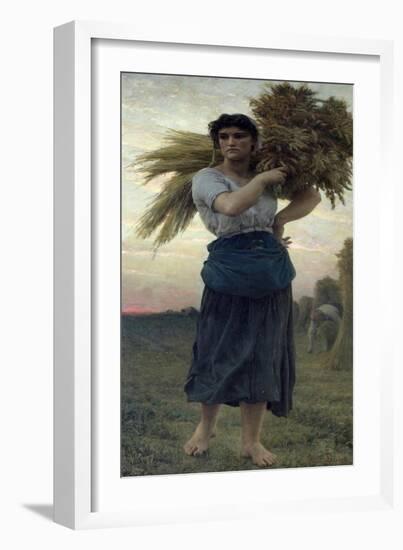 The Gleaner, 1877-Jules Breton-Framed Giclee Print