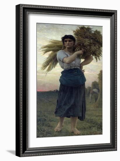 The Gleaner, 1877-Jules Breton-Framed Giclee Print