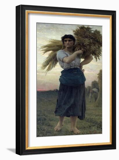 The Gleaner, 1877-Jules Breton-Framed Giclee Print
