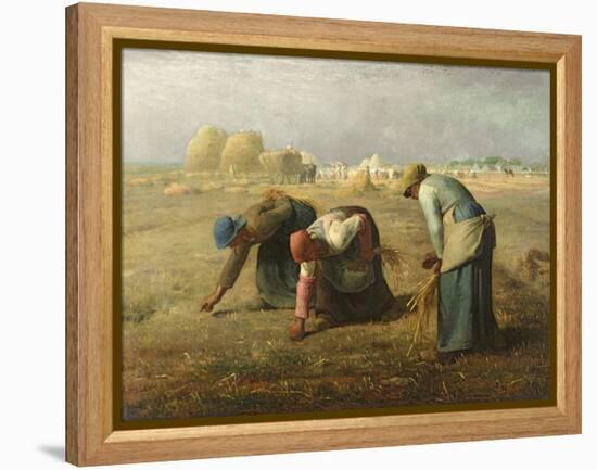 The Gleaners, 1857-Jean-François Millet-Framed Premier Image Canvas