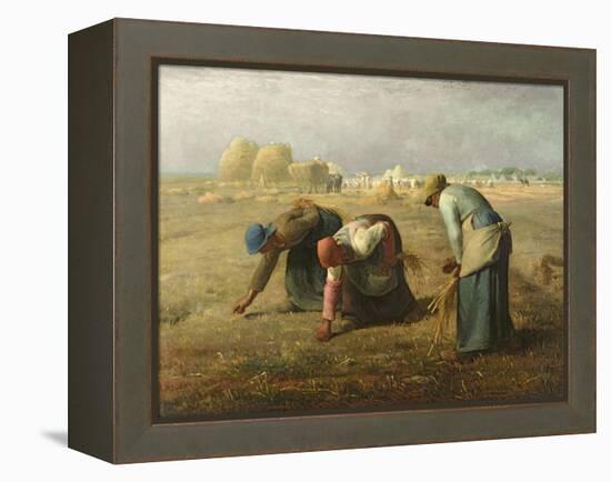 The Gleaners, 1857-Jean-François Millet-Framed Premier Image Canvas