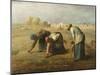 The Gleaners, 1857-Jean-François Millet-Mounted Giclee Print