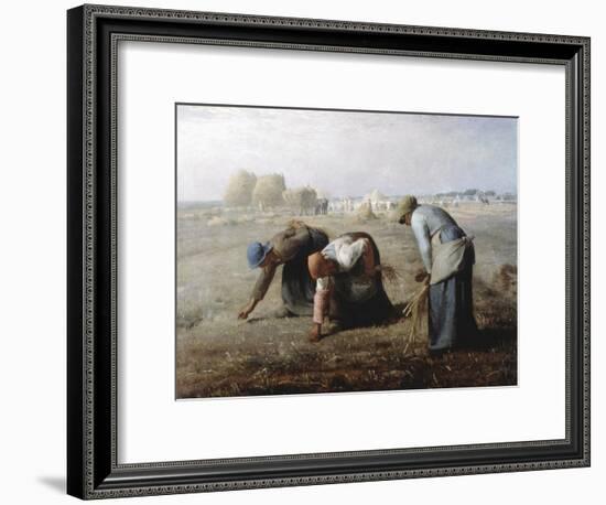 The Gleaners, 1857-Jean Francois Millet-Framed Giclee Print