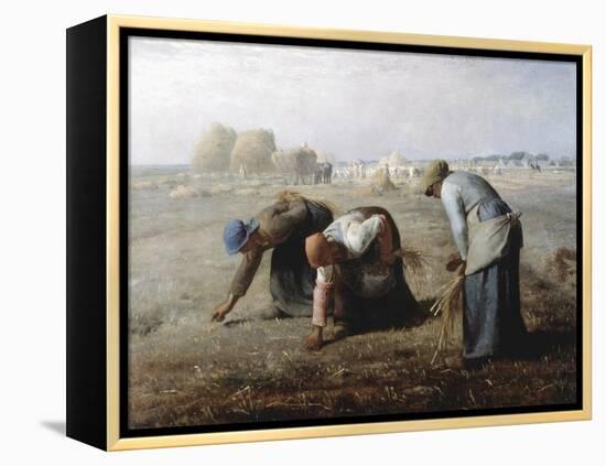 The Gleaners, 1857-Jean Francois Millet-Framed Premier Image Canvas