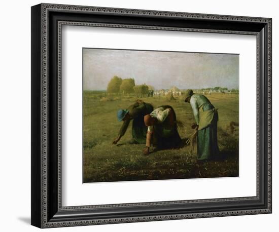 The Gleaners, 1857-Jean-François Millet-Framed Giclee Print