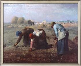 The Gleaners, c.1857-Jean-François Millet-Framed Textured Art