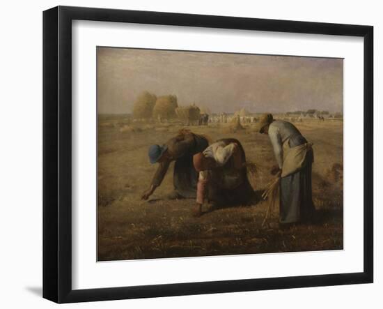 The Gleaners, c.1857-Jean-François Millet-Framed Giclee Print