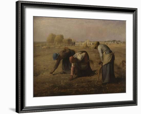 The Gleaners, c.1857-Jean-François Millet-Framed Giclee Print