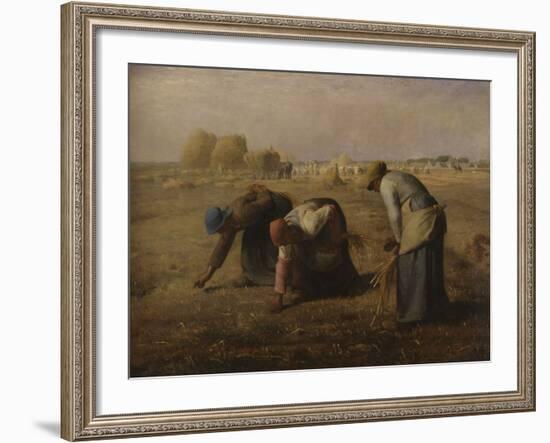 The Gleaners, c.1857-Jean-François Millet-Framed Giclee Print