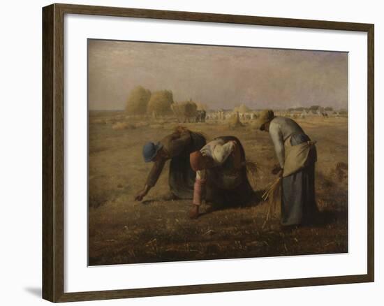 The Gleaners, c.1857-Jean-François Millet-Framed Giclee Print