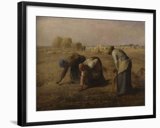 The Gleaners, c.1857-Jean-François Millet-Framed Giclee Print