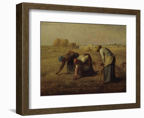 The Gleaners (Les Glaneuses), 1857-Jean-François Millet-Framed Giclee Print