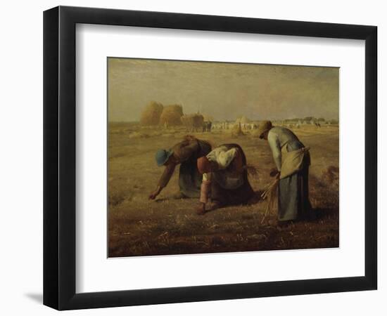 The Gleaners (Les Glaneuses), 1857-Jean-François Millet-Framed Giclee Print