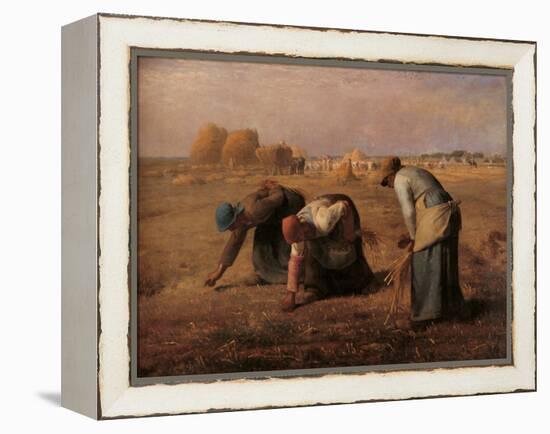 The Gleaners-Jean-François Millet-Framed Premier Image Canvas