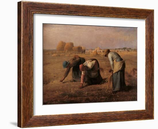 The Gleaners-Jean-François Millet-Framed Giclee Print