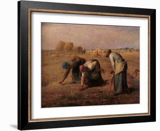 The Gleaners-Jean-François Millet-Framed Giclee Print