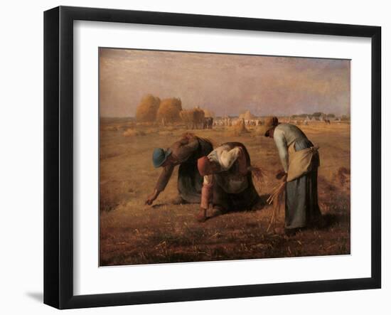 The Gleaners-Jean-François Millet-Framed Giclee Print