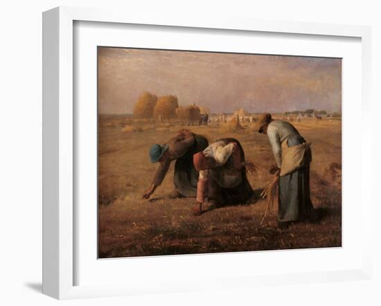 The Gleaners-Jean-François Millet-Framed Giclee Print