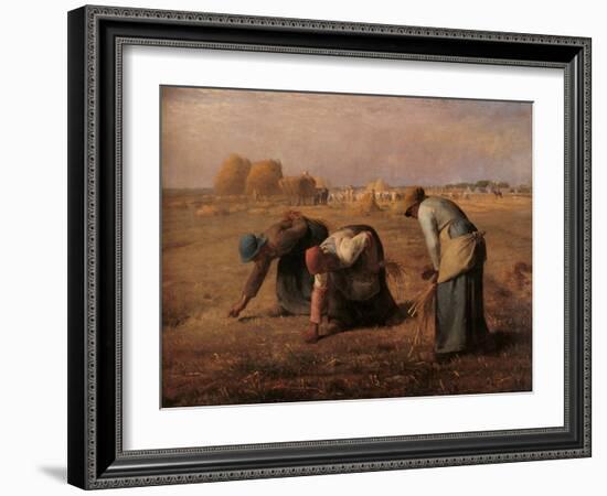 The Gleaners-Jean-François Millet-Framed Giclee Print