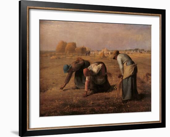 The Gleaners-Jean-François Millet-Framed Giclee Print