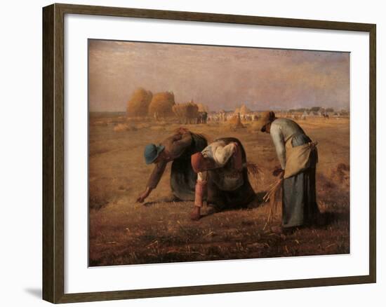 The Gleaners-Jean-François Millet-Framed Giclee Print