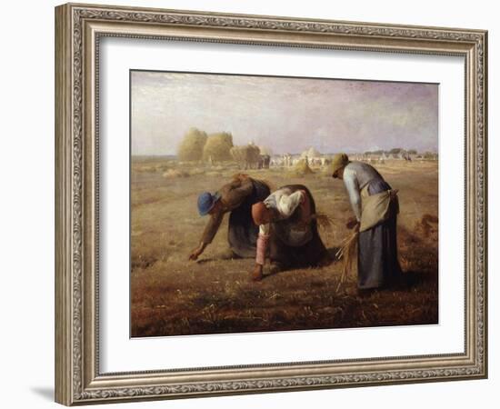 The Gleaners-Jean-François Millet-Framed Giclee Print