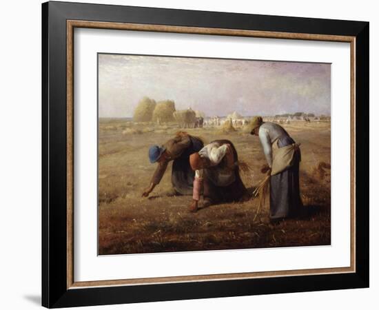 The Gleaners-Jean-François Millet-Framed Giclee Print