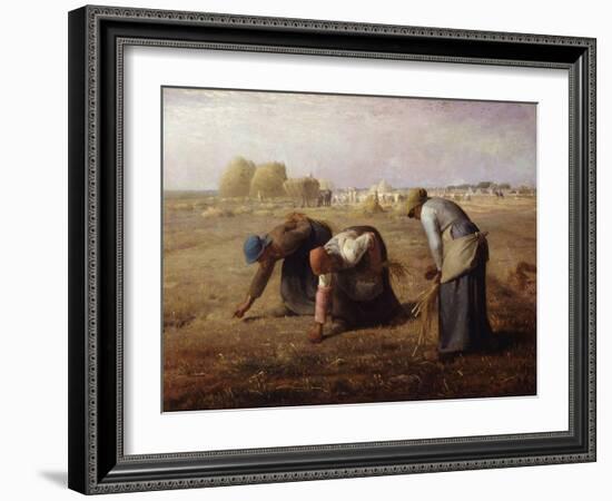 The Gleaners-Jean-François Millet-Framed Giclee Print