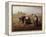 The Gleaners-Jean-François Millet-Framed Premier Image Canvas