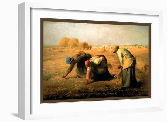 The Gleaners-Jean-François Millet-Framed Art Print